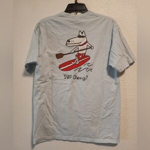 Sup Dawg Dog Paddle Board Surf Beach Florida T shirt